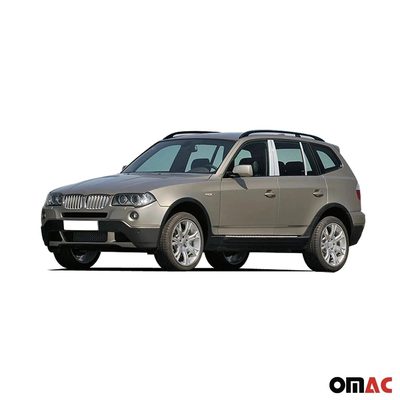 2004-2010 BMW X3 E83 Stainless Steel Pillar Trim 4 Pcs