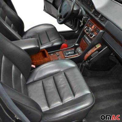 1988-1994 Mercedes E Class W124 Console Cassette Center Box Wood Walnut