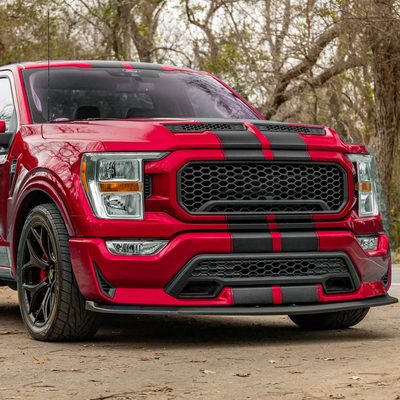 For Ford F-150 2021-2023 Factory Style Headlight Chrome Housing Clear Lens Passenger Side Only