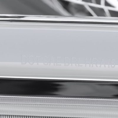 2012-2015 Toyota Tacoma Sequential LED Bar Projector Headlights Chrome