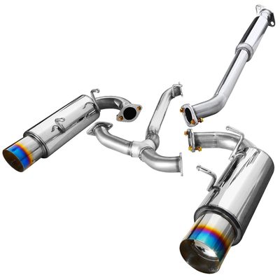 2012-2017 Scion FRS/ BRZ/ Toyota 86 Dual Muffler Catback Exhaust Burnt Tip