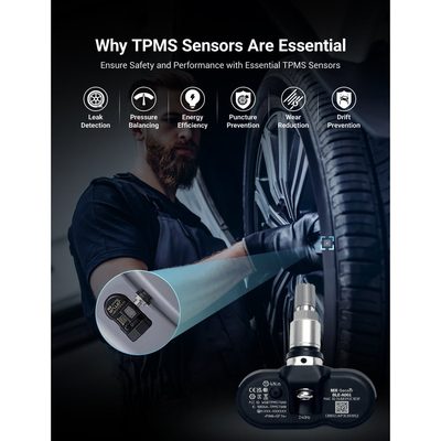 TESERY OEM BLE Bluetooth Tire Pressure Monitoring Sensor (TPMS) for Model 3/Y/S/X