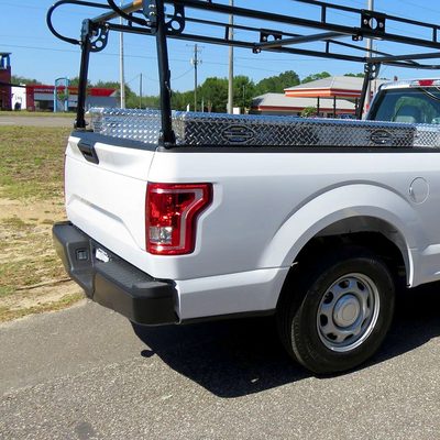 2015-2017 Ford F-150 Factory Replacement Tail Light Assembly Chrome/Red Clear