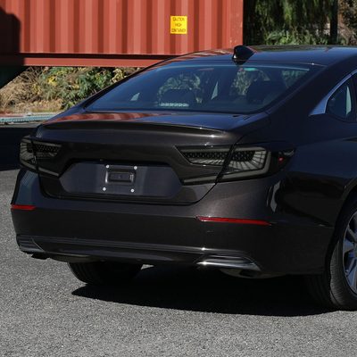 2018-2022 Honda Accord Sedan SQ2 LED Signal Tail Lights Glossy Black/Smoke