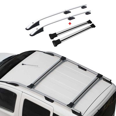 2015-2026 Ford Transit L2 MWB Roof Racks & Roof Rails Silver