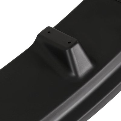 2017-2020 Tesla Model 3 Matte Black Polypropylene 3Pcs Bumper Lip Spoiler