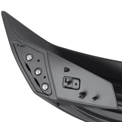 2015-2022 Ford Mustang Matte Black GT500 Style Rear Trunk Spoiler Kit