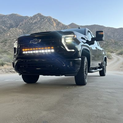 2020+ Chevrolet Silverado 2500/3500 Single 40in Light Bar - PRO