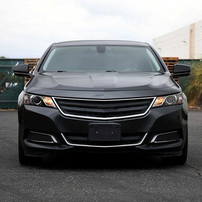 For Chevrolet Impala 2014-2020 Factory Style Projector Headlight - Passenger Side Jet Black Housing Clear Lens