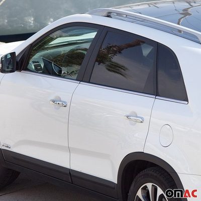 Window Molding Trim Streamer for Kia Sorento III 2014-2020 S.Steel Chrome