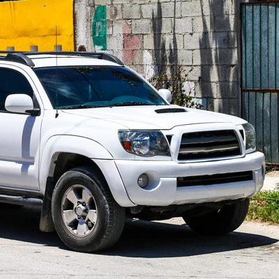 2005-2011 Toyota Tacoma Factory Style Headlights Matte Black/Clear Lens