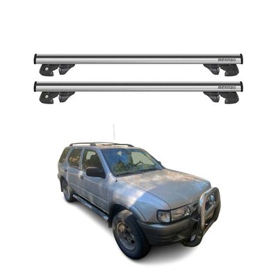 1998-2004 Isuzu Rodeo Roof Rack Cross Bars Silver