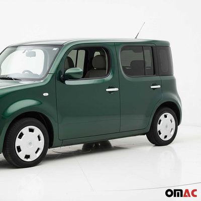 2009-2014 Nissan Cube Car Door Handle Cover Protector Stainless Steel Chrome 10 Pcs