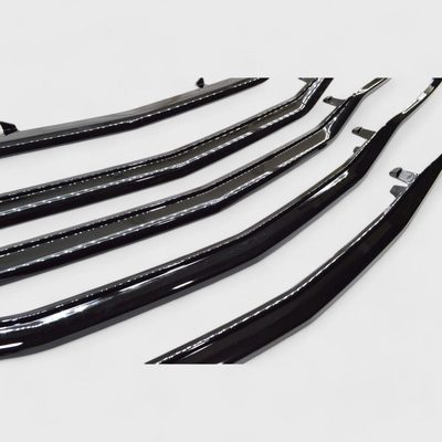 2016-2025 Chevrolet Malibu Grille Overlay Gloss Black 5Pcs ABS Plastic
