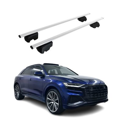 2019-2026 Audi Q8 Roof Rack Cross Bars Silver