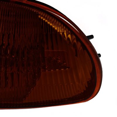 1992-1995 Honda Civic Sedan Corner Lights Chrome Housing/Amber Smoke Lens