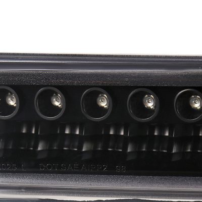 1998-2004 Chevy S10/ GMC Sonoma LED Bumper Lights Matte Black/Clear Lens