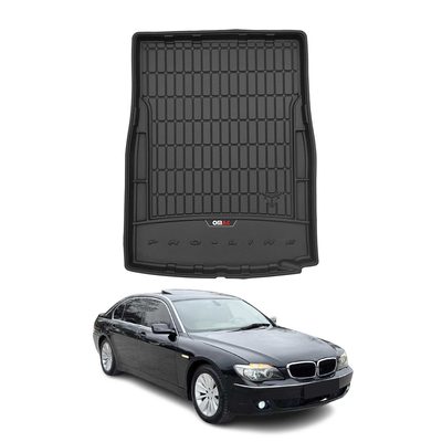 2009-2015 BMW 7 Series F01 Short Sedan Premium Cargo Liner Trunk Mat All Weather Heavy Duty Black