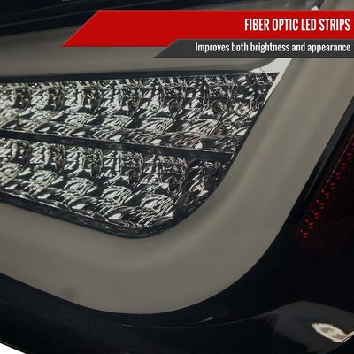 2011-2013 Scion tC LED Tail Lights Glossy Black Housing/Smoke Lens