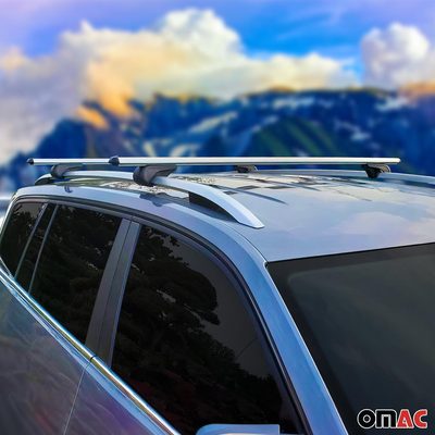 2003-2012 Infiniti FX35 Roof Rack Cross Bars Silver