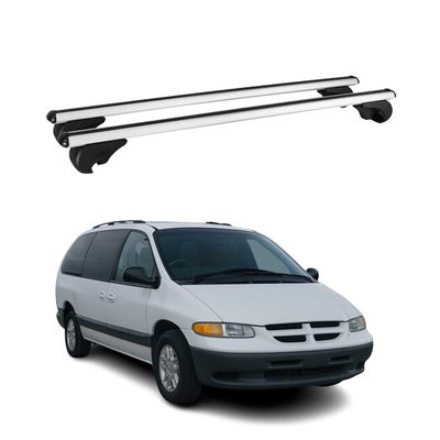 2001-2007 Dodge Grand Caravan Roof Rack Cross Bars Silver