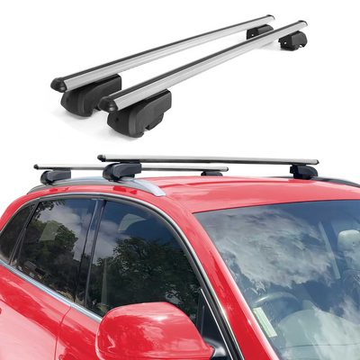 2017-2024 Opel Grandland X Roof Rack Cross Bars Silver