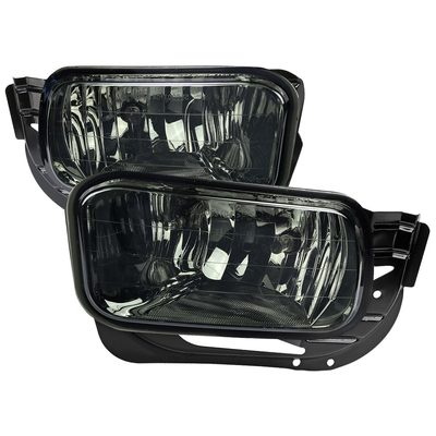 2009-2012 Dodge RAM 1500/ 2010-2018 RAM 2500/3500 H10 Fog Lights Chrome/Smoke