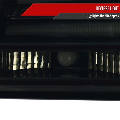 2004-2007 BMW E60 5 Series Sedan LED Tail Lights Glossy Black/Smoke Lens