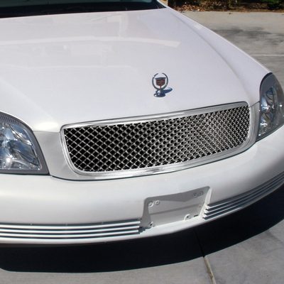 2000-2005 Cadillac Deville Matte Chrome ABS Mesh Grille