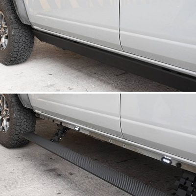 Estribos electricos GR Pol para F-150 / Lobo 09-14 Sup Crew