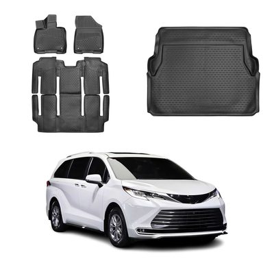 OMAC Floor Mats & Cargo Liners for Toyota Sienna 2021-2026