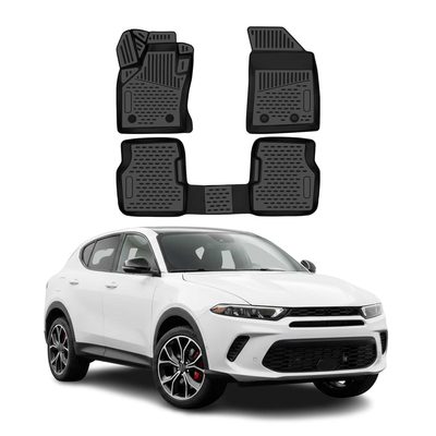 Floor Mats Liner for Dodge Hornet & GT GT Plus & R/T Plug-in Hybrid Rubber TPE