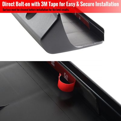 2006-2008 Dodge RAM 1500 / 2006-2009 RAM 2500 3500 Black OE Tailgate Cap Cover