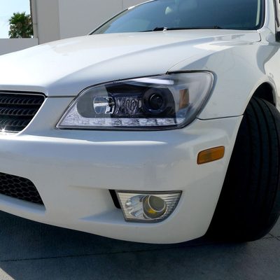 2001-2005 Lexus IS300 Projector Headlights LED Light & LED Signal Lights Smoke