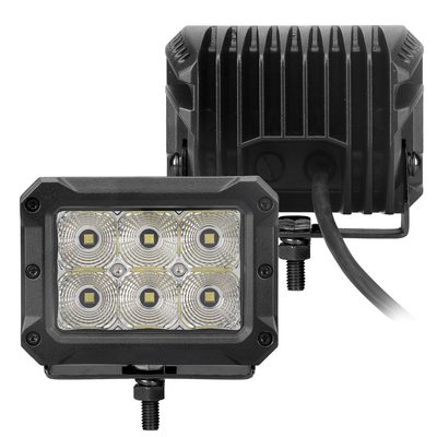 Par de Faros Rectangulares de 6 leds GR Bright Series Flood