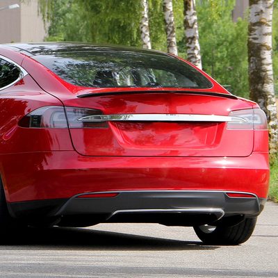 2012-2018 Tesla S Carbon Fiber Factory Style Rear Spoiler