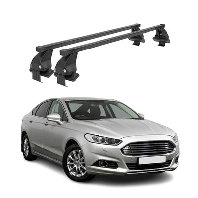 2013-2020 Ford Fusion Sedan Roof Rack Cross Bars Black