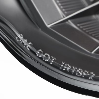 2012-2016 Scion FRS/ Subaru BRZ/ Toyota 86 LED Tail Lights Satin Black/Clear