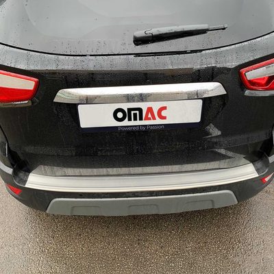 2018-2022 Ford EcoSport Rear Bumper Guard Stainless Steel Brushed
