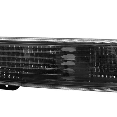 1998-2000 Ford Ranger Corner Parking Turn Signal Lights Matte Black/Clear Lens