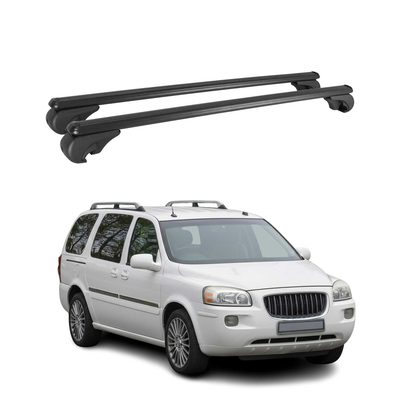 2005-2007 Buick Terraza Roof Rack Cross Bars Black