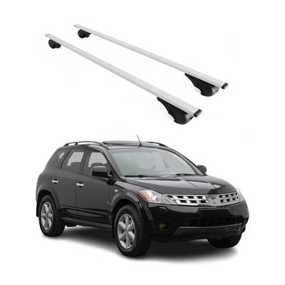 2003-2007 Nissan Murano Roof Rack Cross Bars Silver