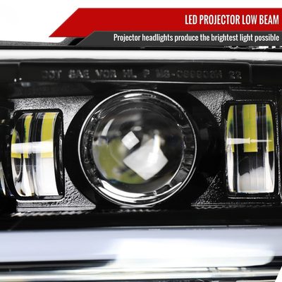 1999-2002 Chevy Silverado /Tahoe / Suburban LED DRL Headlights Bumper Lights
