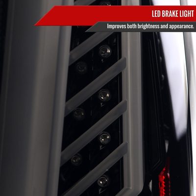 2003-2007 Cadillac CTS LED Tail Lights Glossy Black Housing/Smoke Lens