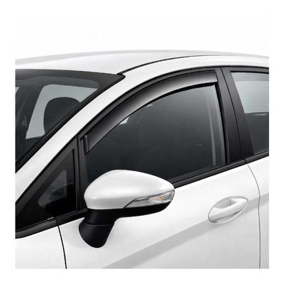 2011-2019 Ford Fiesta Window Visor Vent Rain Deflector 2Pcs Smoke