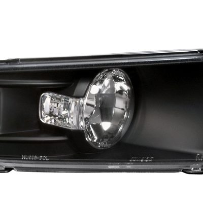 2005-2009 Ford Mustang Factory Style Bumper Lights Matte Black/Clear Lens