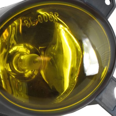 2008-2012 Mitsubishi Lancer H11 Fog Lights Kit Chrome Housing/Yellow Lens