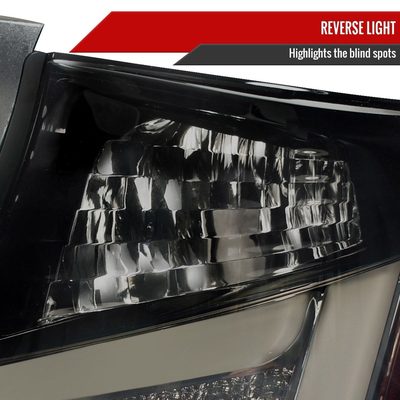 2011-2013 Scion tC LED Tail Lights Glossy Black Housing/Smoke Lens