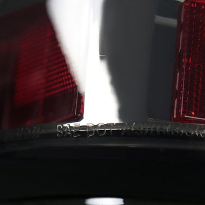 2003-2006 Chevrolet Silverado LED Tail Lights Chrome Housing/Smoke Lens