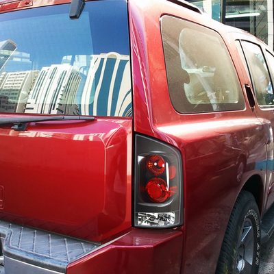 2005-2015 Nissan Armada Tail Lights Matte Black Housing/Clear Lens